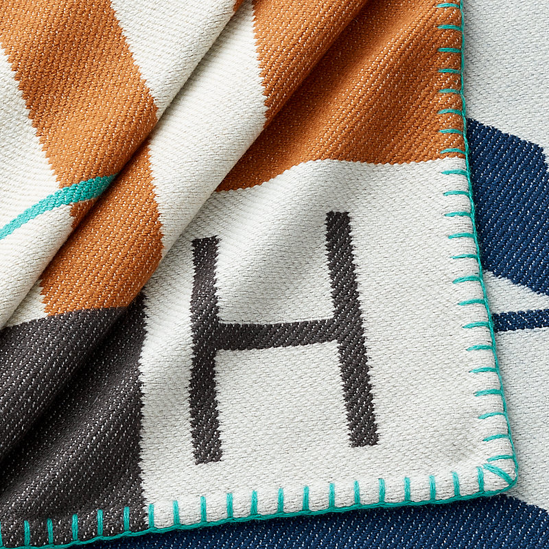 Avalon H Club blanket | Hermès Canada